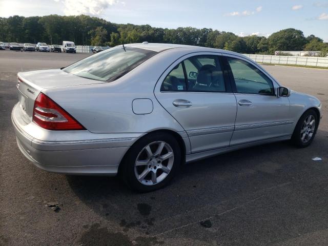 WDBRF92HX7F868154 - 2007 MERCEDES-BENZ C 280 4MATIC SILVER photo 3