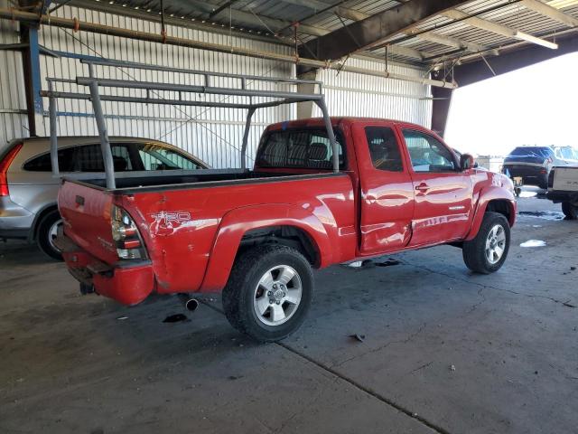 5TETU62N85Z139541 - 2005 TOYOTA TACOMA PRERUNNER ACCESS CAB RED photo 3