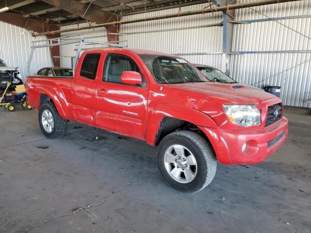 5TETU62N85Z139541 - 2005 TOYOTA TACOMA PRERUNNER ACCESS CAB RED photo 4