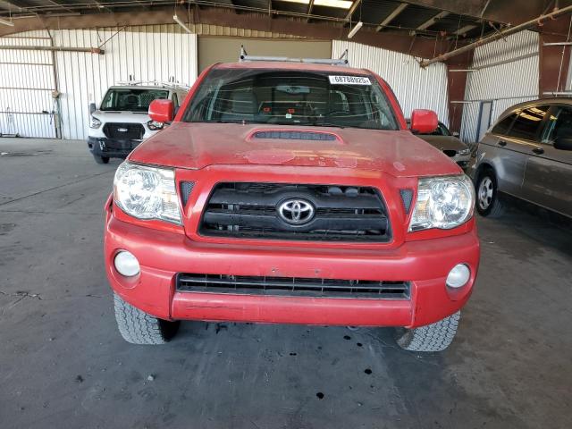 5TETU62N85Z139541 - 2005 TOYOTA TACOMA PRERUNNER ACCESS CAB RED photo 5