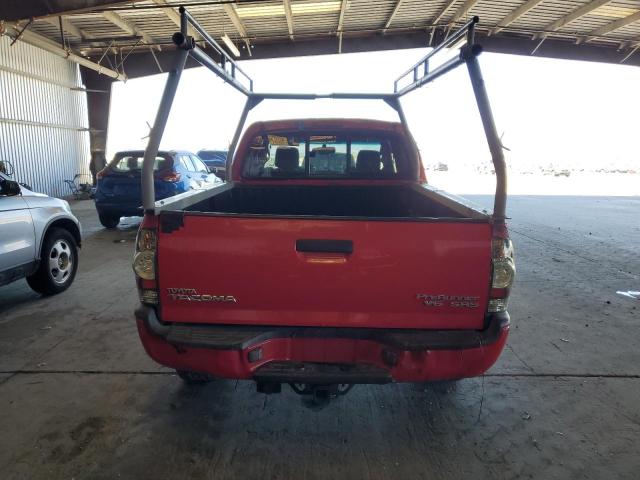 5TETU62N85Z139541 - 2005 TOYOTA TACOMA PRERUNNER ACCESS CAB RED photo 6