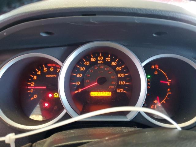 5TETU62N85Z139541 - 2005 TOYOTA TACOMA PRERUNNER ACCESS CAB RED photo 9