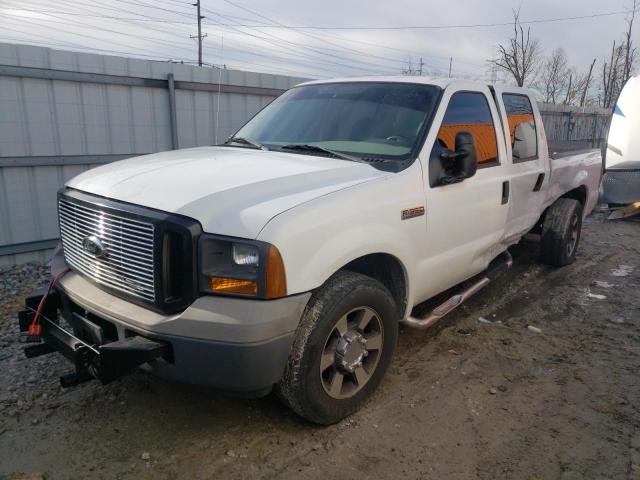 1FTWW30525EB69887 - 2005 FORD F350 SRW SUPER DUTY WHITE photo 1