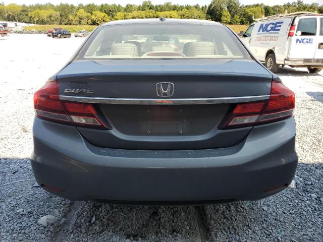 19XFB2F95DE033238 - 2013 HONDA CIVIC EXL GRAY photo 6