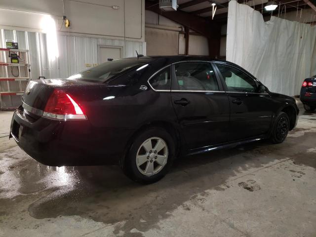 2G1WT57N591272358 - 2009 CHEVROLET IMPALA 1LT BLACK photo 3