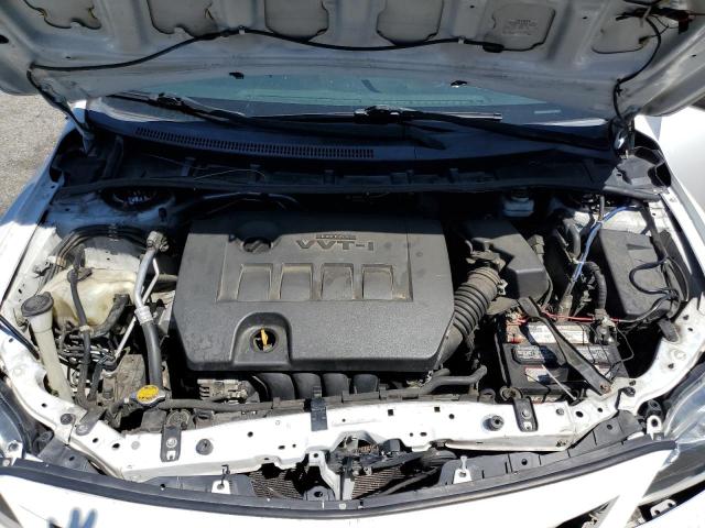 5YFBU4EEXDP101924 - 2013 TOYOTA COROLLA BASE თეთრი ფოტო 11