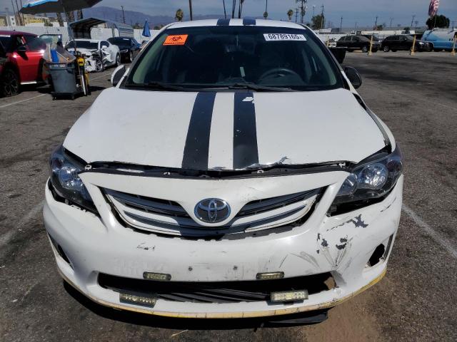 5YFBU4EEXDP101924 - 2013 TOYOTA COROLLA BASE თეთრი ფოტო 5