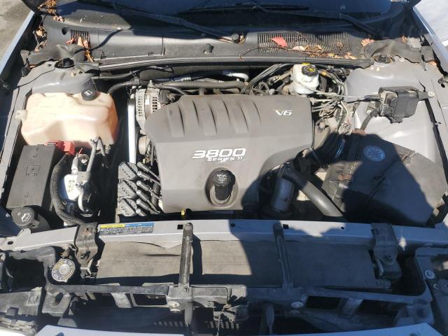 1G4HP52K25U102180 - 2005 BUICK LESABRE CUSTOM SILVER photo 11