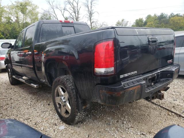 1GT125CG8BF168828 - 2011 GMC SIERRA K2500 DENALI BLACK photo 2