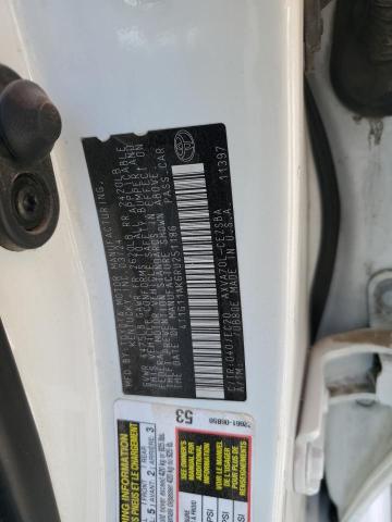 4T1G11AK6RU251186 - 2024 TOYOTA CAMRY SE NIGHT SHADE WHITE photo 12