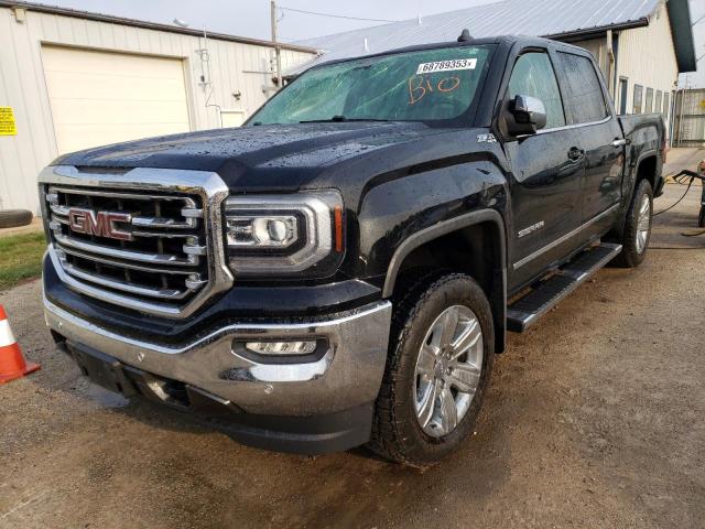 3GTU2NEC5JG464071 - 2018 GMC SIERRA K1500 SLT BLACK photo 1