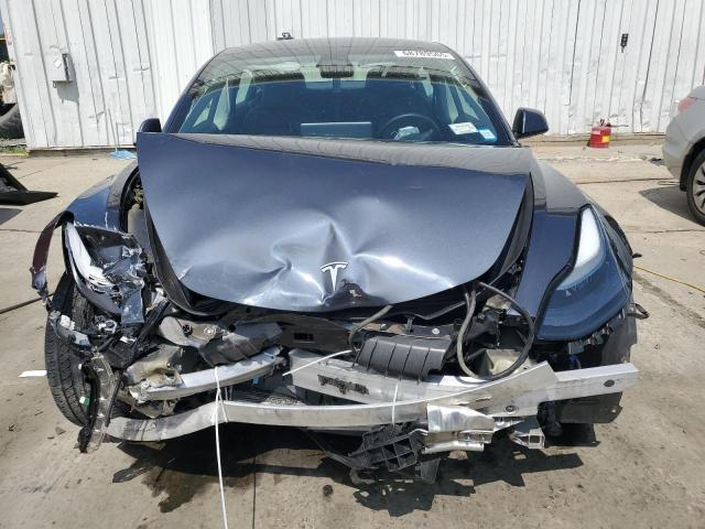 5YJ3E1EA4NF373461 - 2022 TESLA MODEL 3 GRAY photo 5