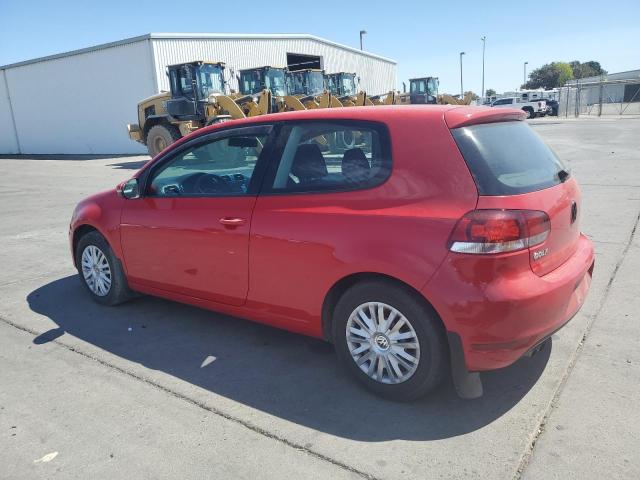 WVWBB7AJ6AW377532 - 2010 VOLKSWAGEN GOLF RED photo 2