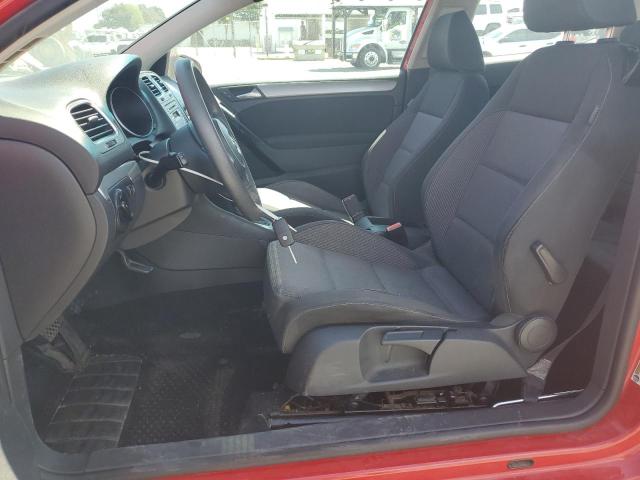 WVWBB7AJ6AW377532 - 2010 VOLKSWAGEN GOLF RED photo 7