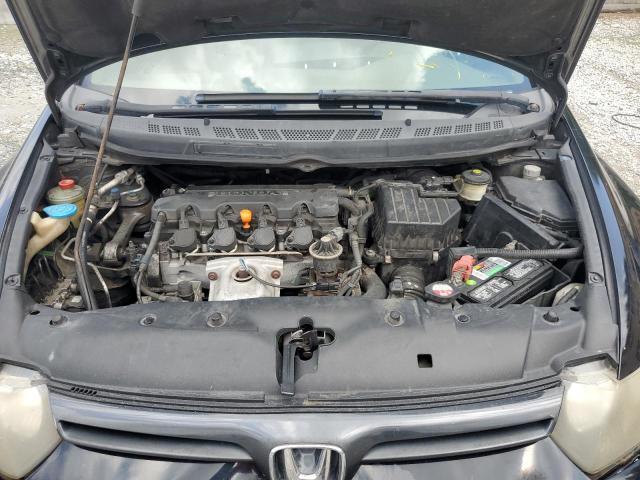 2HGFG11856H546735 - 2006 HONDA CIVIC EX BLACK photo 11