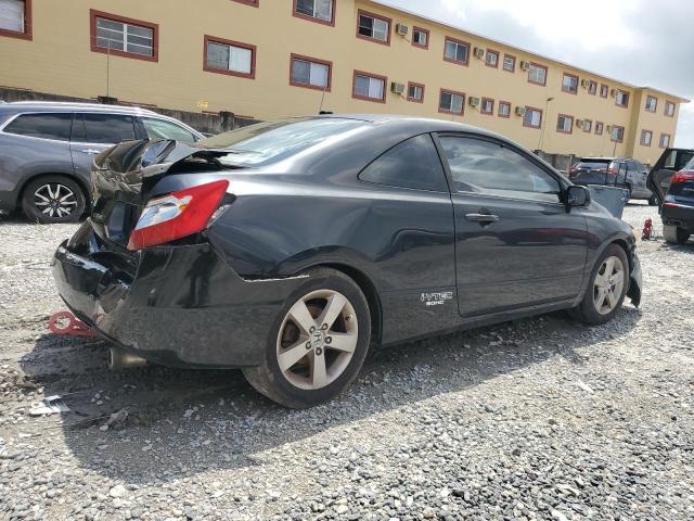 2HGFG11856H546735 - 2006 HONDA CIVIC EX BLACK photo 3
