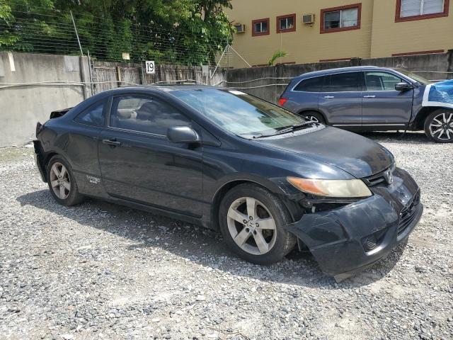 2HGFG11856H546735 - 2006 HONDA CIVIC EX BLACK photo 4