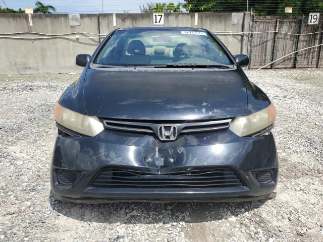 2HGFG11856H546735 - 2006 HONDA CIVIC EX BLACK photo 5