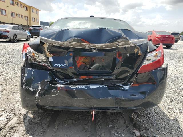 2HGFG11856H546735 - 2006 HONDA CIVIC EX BLACK photo 6