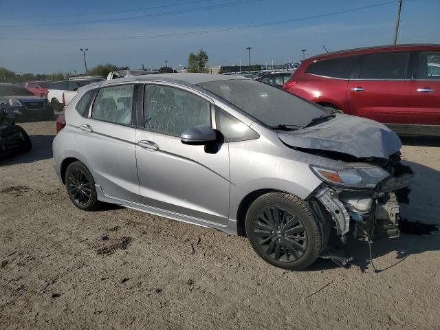 3HGGK5H77JM734173 - 2018 HONDA FIT SPORT SILVER photo 4