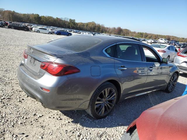 JN1BY1PP1KM685697 - 2019 INFINITI Q70L 3.7 LUXE GRAY photo 3