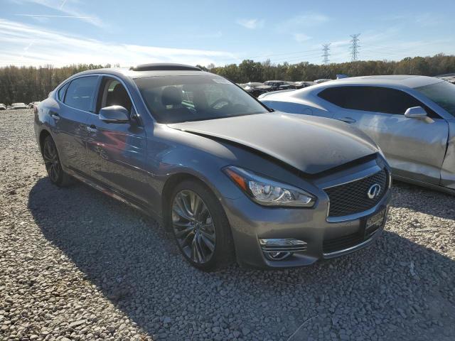 JN1BY1PP1KM685697 - 2019 INFINITI Q70L 3.7 LUXE GRAY photo 4