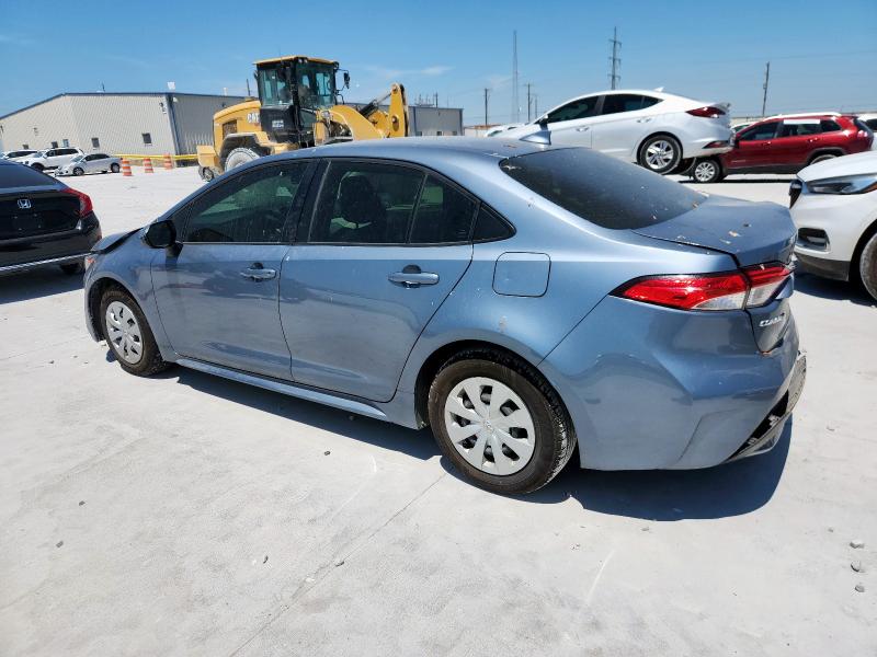 JTDDPMAE8MJ152316 - 2021 TOYOTA COROLLA L BLUE photo 2