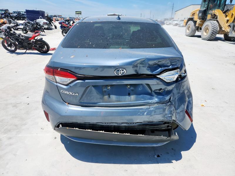 JTDDPMAE8MJ152316 - 2021 TOYOTA COROLLA L BLUE photo 6