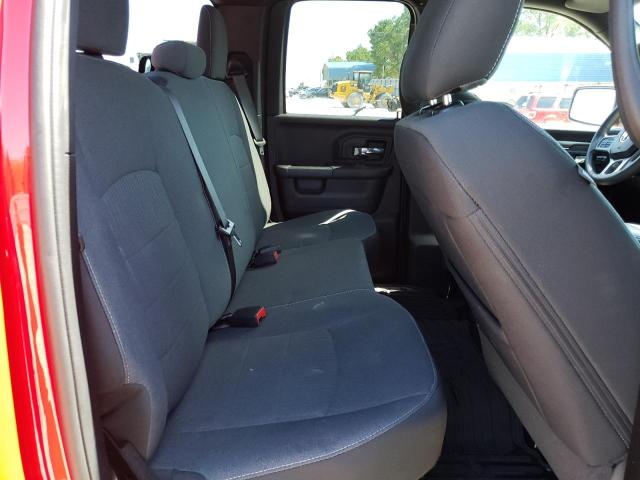 1C6RR7GG3NS225573 - 2022 RAM 1500 CLASS SLT წითელი ფოტო 10