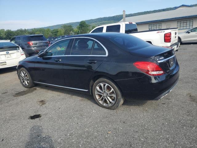 55SWF4KB2GU111805 - 2016 MERCEDES-BENZ C 300 4MATIC BLACK photo 2