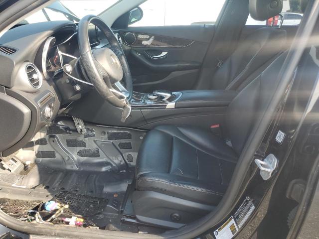 55SWF4KB2GU111805 - 2016 MERCEDES-BENZ C 300 4MATIC BLACK photo 7