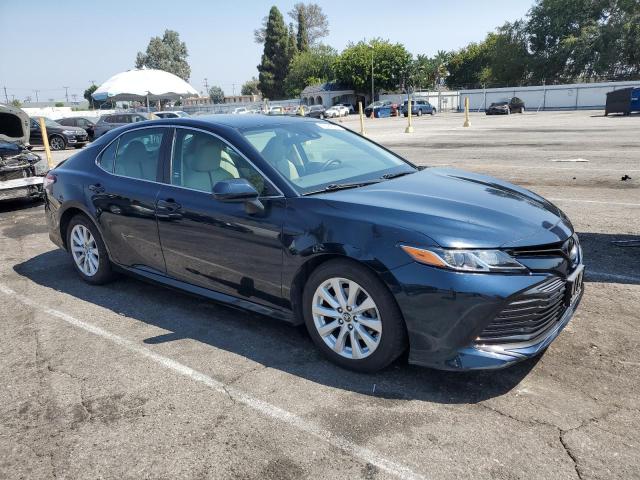 4T1B11HK6KU777601 - 2019 TOYOTA CAMRY L BLUE photo 4