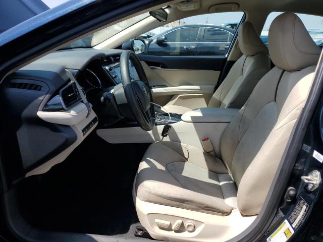 4T1B11HK6KU777601 - 2019 TOYOTA CAMRY L BLUE photo 7