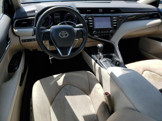 4T1B11HK6KU777601 - 2019 TOYOTA CAMRY L BLUE photo 8