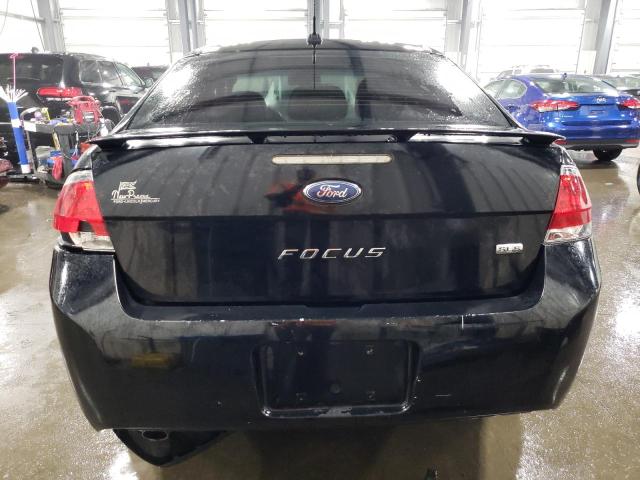 1FAHP3GN9BW190436 - 2011 FORD FOCUS SES BLACK photo 6