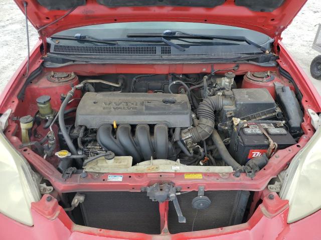 2T1KR32E06C555053 - 2006 TOYOTA COROLLA MA XR RED photo 11