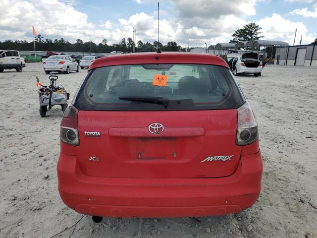 2T1KR32E06C555053 - 2006 TOYOTA COROLLA MA XR RED photo 6