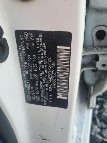 KMHCT4AE5GU988526 - 2016 HYUNDAI ACCENT SE 白色 照片 12