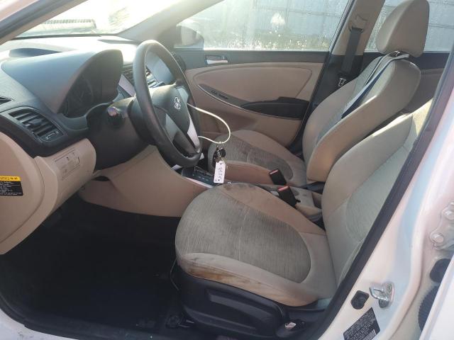 KMHCT4AE5GU988526 - 2016 HYUNDAI ACCENT SE 白色 照片 7