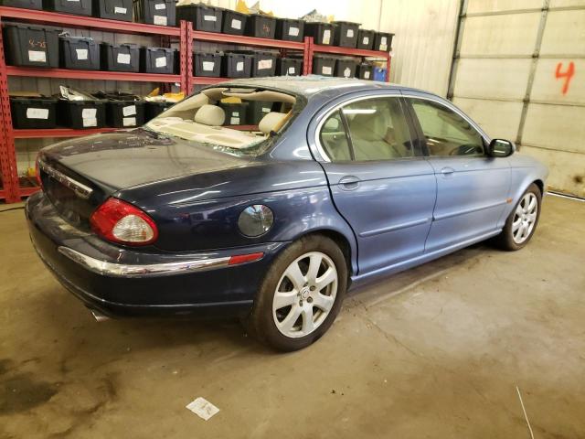 SAJEA51C54WD68397 - 2004 JAGUAR X-TYPE 3.0 BLUE photo 3