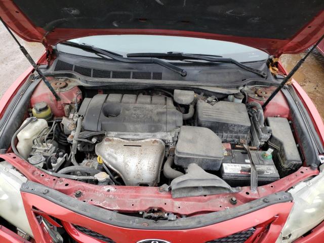 4T1BF3EK7BU155817 - 2011 TOYOTA CAMRY BASE RED photo 7