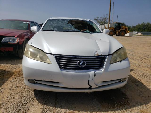 JTHBJ46G872142868 - 2007 LEXUS ES 350 WHITE photo 5