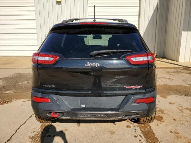 1C4PJMBS1GW255409 - 2016 JEEP CHEROKEE TRAILHAWK BLACK photo 6