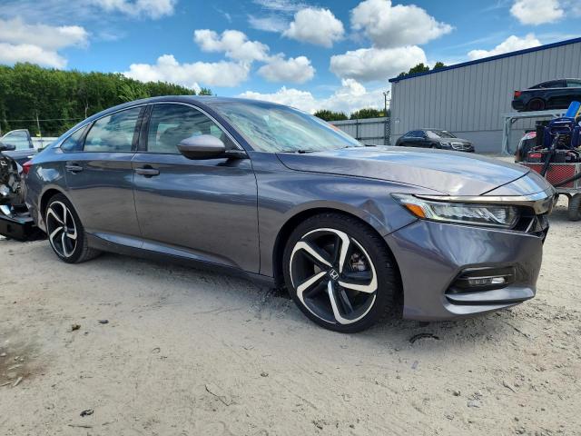 1HGCV2F39KA002369 - 2019 HONDA ACCORD SPORT Сұр фото 4