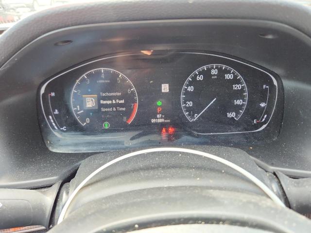 1HGCV2F39KA002369 - 2019 HONDA ACCORD SPORT Сұр фото 9