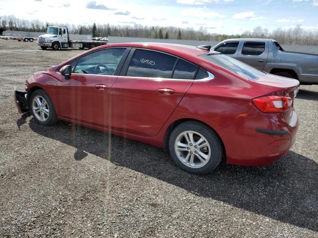 1G1BE5SM4J7150640 - 2018 CHEVROLET CRUZE LT RED photo 2