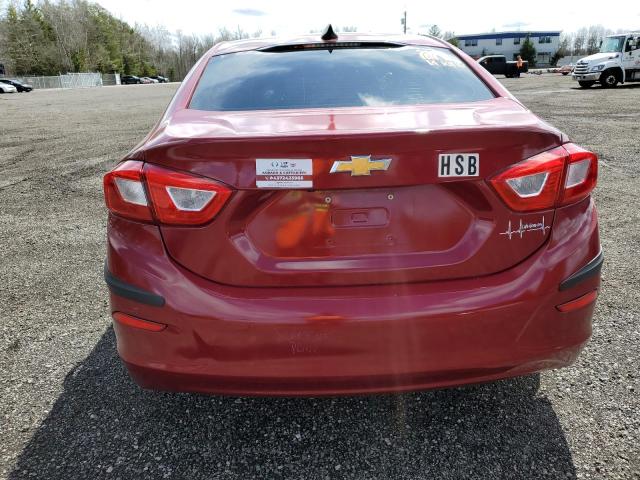 1G1BE5SM4J7150640 - 2018 CHEVROLET CRUZE LT RED photo 6