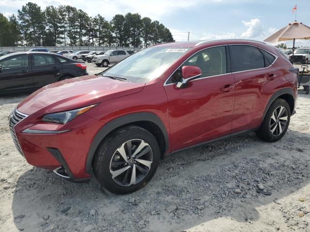 JTJGARBZ9M5031670 - 2021 LEXUS NX 300 BASE Tünd qırmızı foto 1