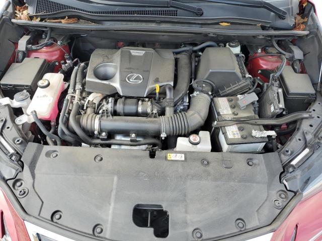 JTJGARBZ9M5031670 - 2021 LEXUS NX 300 BASE Tünd qırmızı foto 12