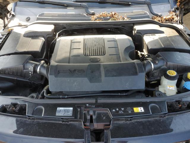 SALSF2D48DA794870 - 2013 LAND ROVER RANGE ROVE HSE BLACK photo 12